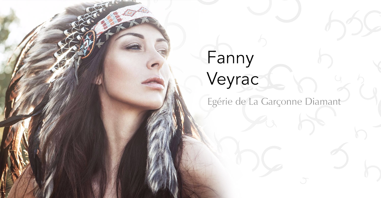 Fanny Veyrac, égérie La Garçonne
