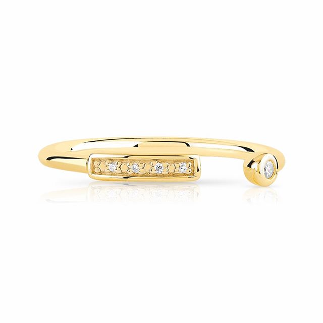 Découvrez notre bague ouverte Lui et Moi. Lui et moi, sont les deux parties d'un seul tout… 💫#lagarconnediamant  #belle .